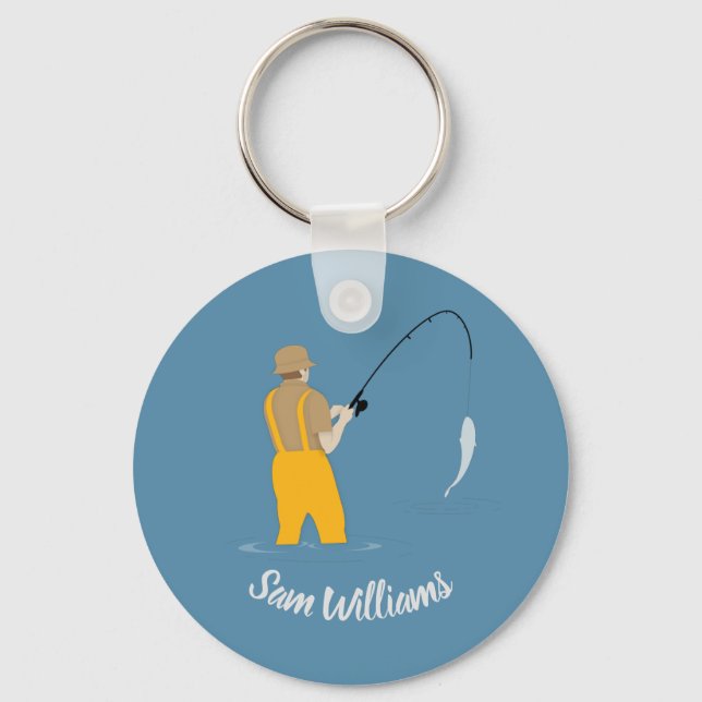 Fishing Keychain (Front)