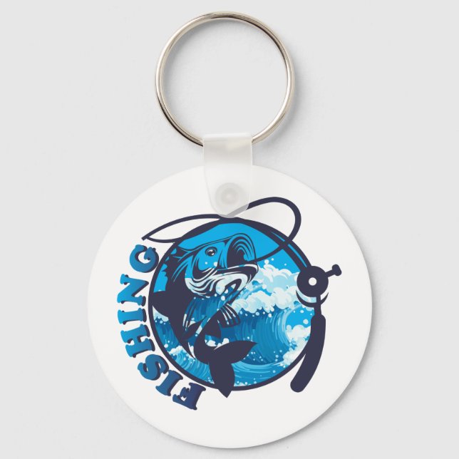 fishing keychain (Front)