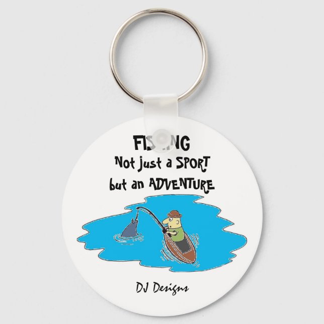 FISHING Keychain (Front)