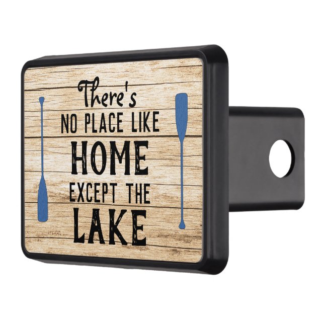 Fishing Lake House Hitch Cover (Left)