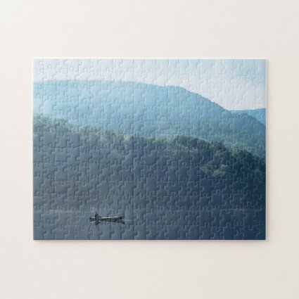 Fishing Lake White Mountains New Hampshire Puzzle