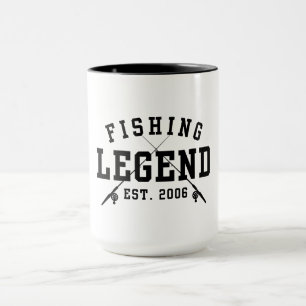 Fishing Legend Established 2006 Mug