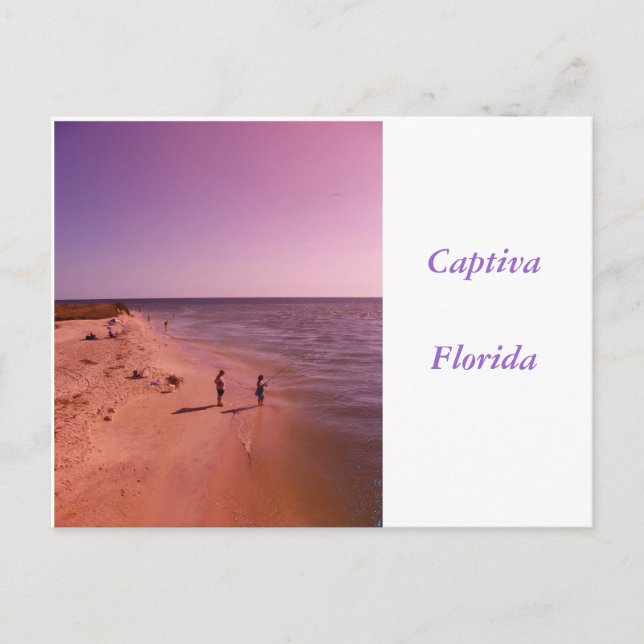 Fishing Lessons Postcard (Front)