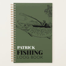 Fishing Log Book Fishing Diary Fisherman 