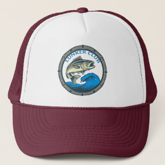 Fishing Logo " Lunker Club " Trucker Hat