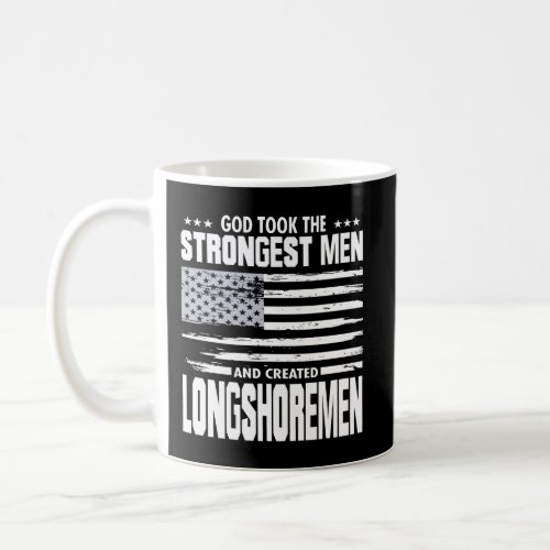 Fishing Longshoreman Union Worker Proud God Loving Coffee Mug