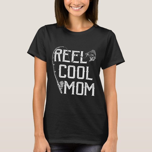 Fishing Lover Gift Reel Cool Mom Fisher Price Lovi T-Shirt (Front)