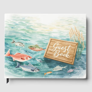 Fishing Lover Guest Book