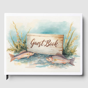 Fishing Lover Guest Book