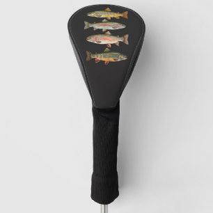 Fishing Lover – Trout Fishing Design Golf Head Cover
