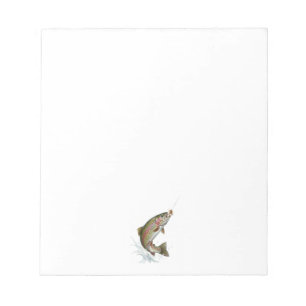 Fishing Lover – Trout Fishing Design Notepad