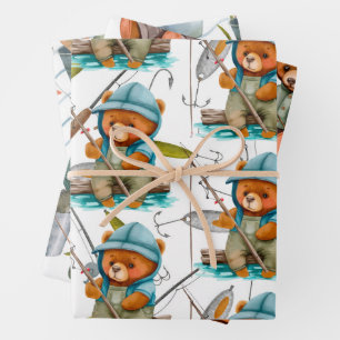 Fishing Lover  Wrapping Paper Sheets