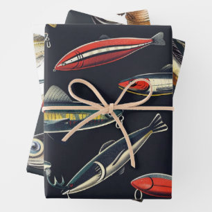 Fishing Lover  Wrapping Paper Sheets