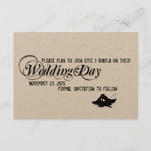 Fishing Lovers Great Catch Save the Date