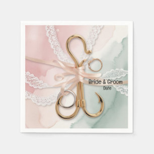 Fishing Lovers Hook on you Wedding  Napkins