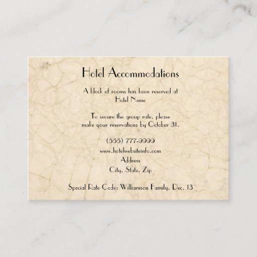 Customizable Fishing Lovers Hotel Accommodation Enclosure Cards Business Card Template