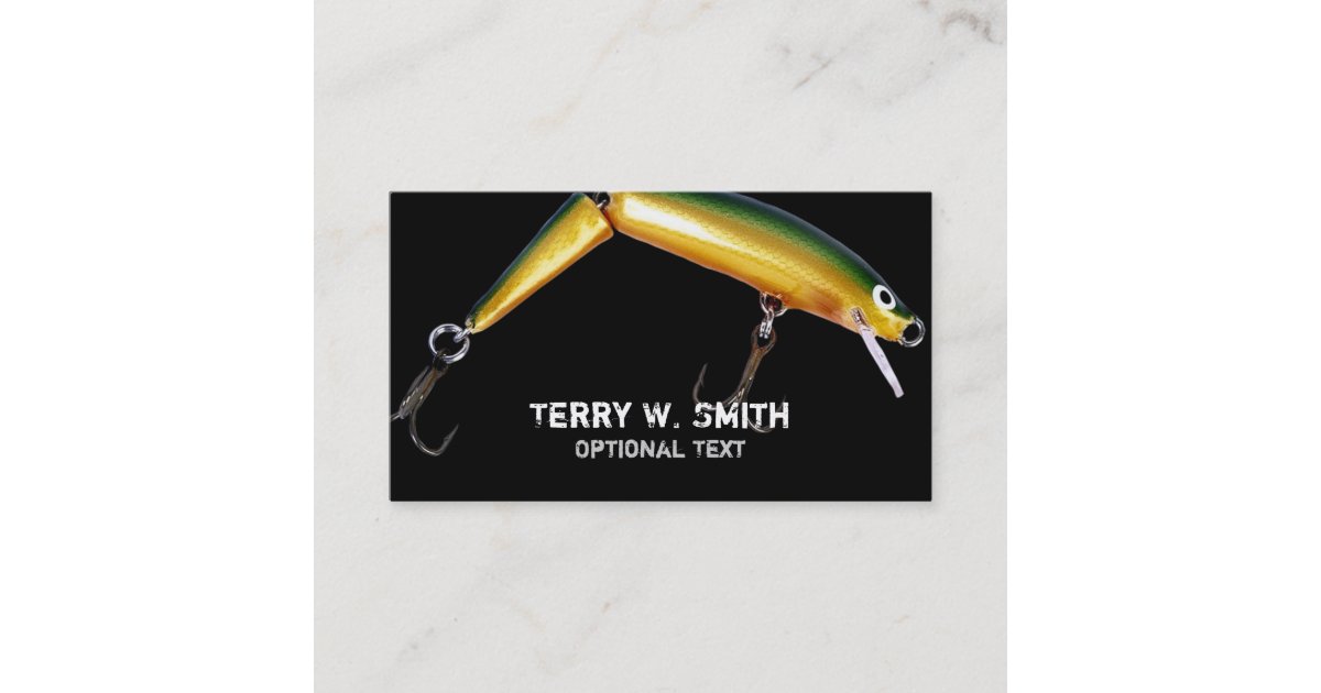 Fishing Lure Business Card