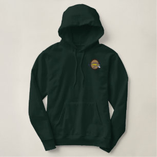 Fishing Lure Embroidered Hoodie