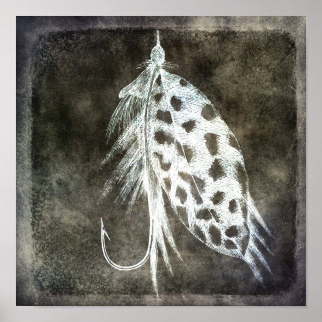 Fishing Lure - Fly Fishing Angling Fish Hook Poster (Front)