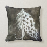 Fly Fishing Lure Throw Pillow