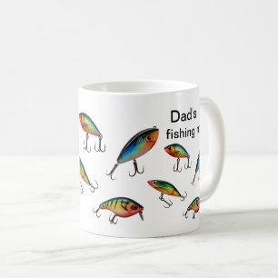 Fishing Lure Pattern Coffee Mug