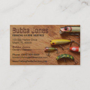 Fishing Lures Business Card