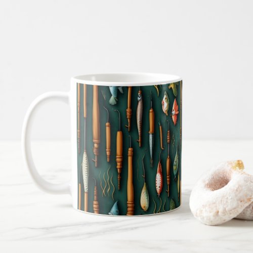 Fishing Lures Collection Coffee Mug