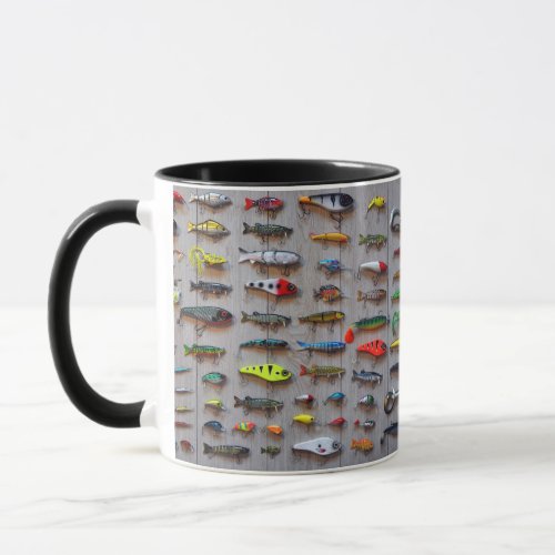 Fishing Lures Gifts for Fishermen Gone Fishing Mug