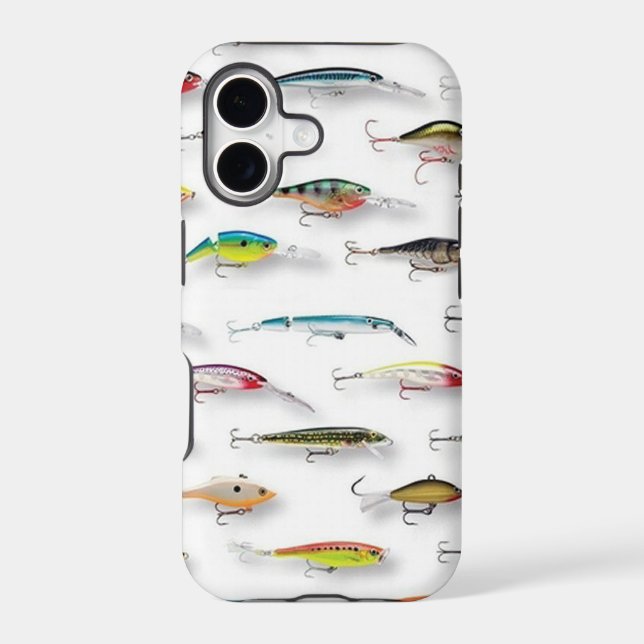 Fishing Lures Iphone Case (Back)