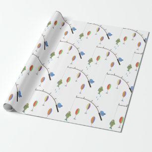 Fishing Lures Wrapping Paper