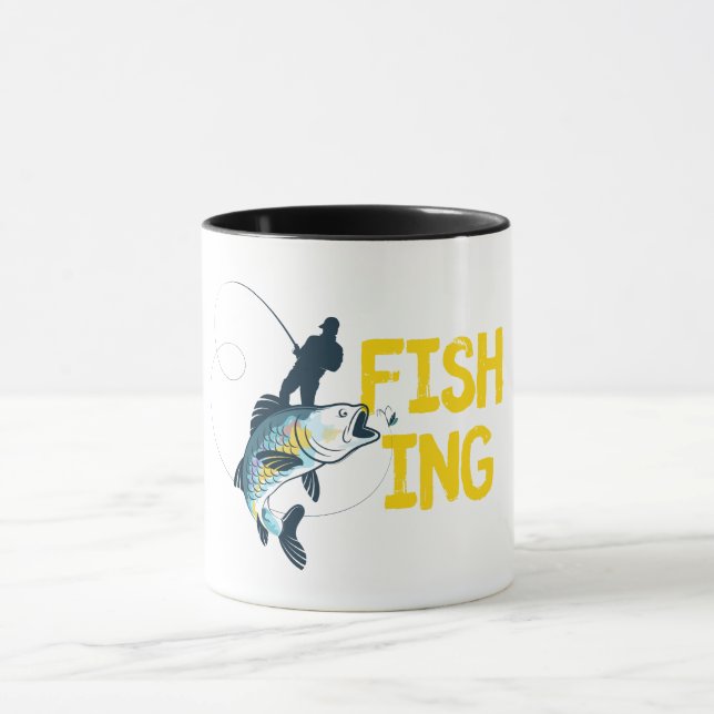 Fishing Man Mug (Center)