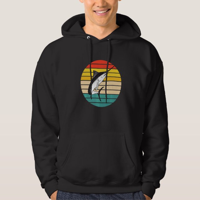 Fishing Marlin Fish Hoodie (Front)