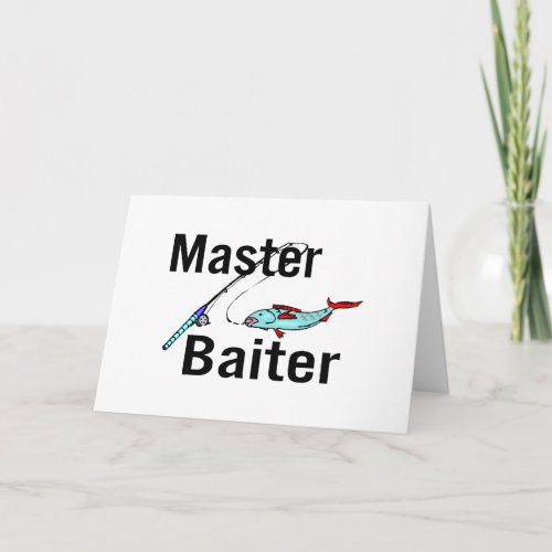 Fishing Master Baiter Card