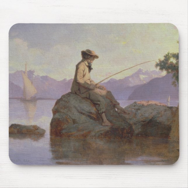 Fishing Mouse Pad (Front)