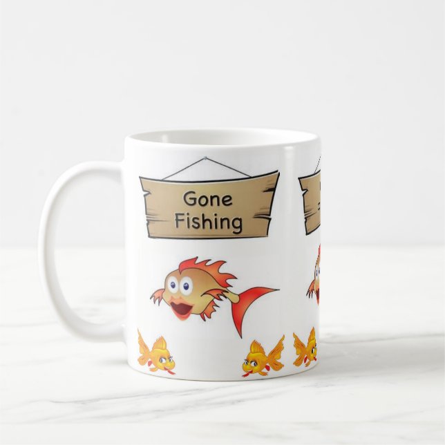 Fishing Mug (Left)