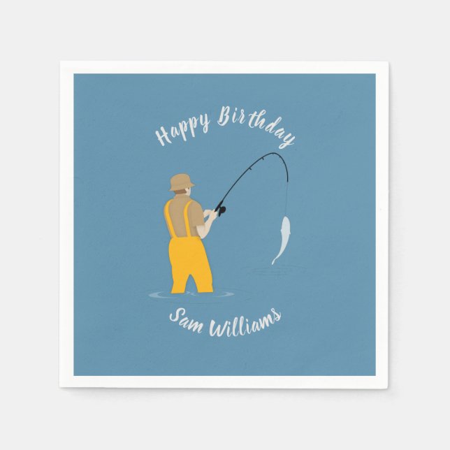 Fishing Napkins (Front)