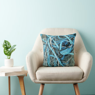 FISHING NET THROW PILLOW