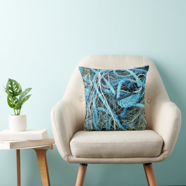 FISHING NET THROW PILLOW (Chair)