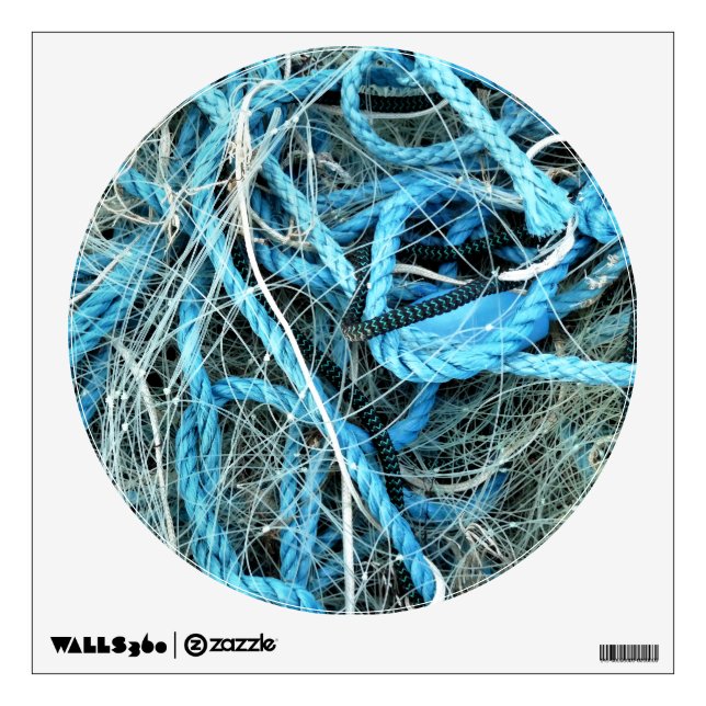 FISHING NET WALL STICKER (Front)