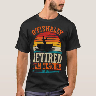 Fishing O'Fishally Retired Stem T-Shirt