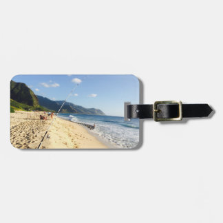 Fishing on Oahu Luggage Tag