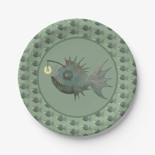 fishing paper plates