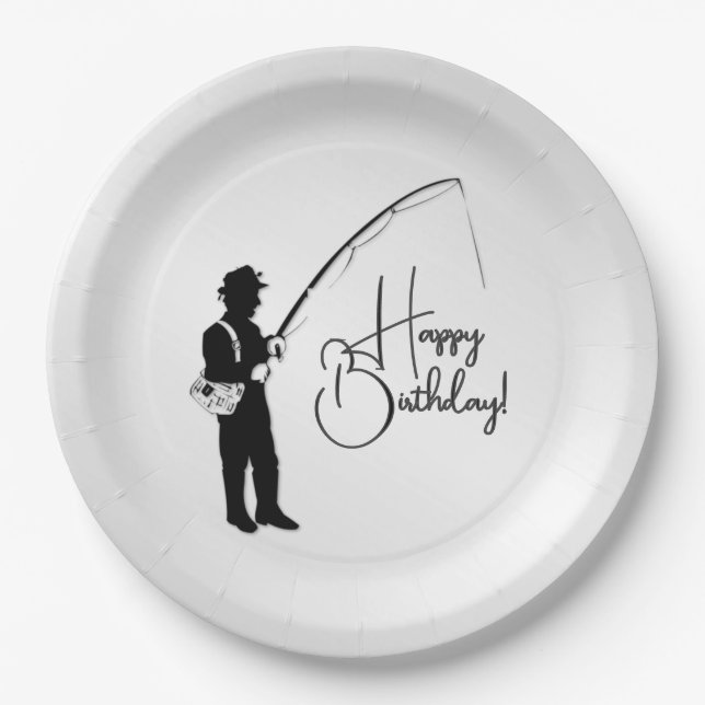 Fishing Paper Plates (Front)