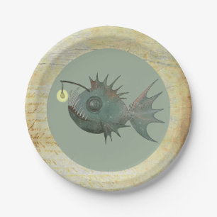 fishing paper plates