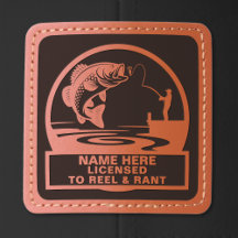 Fishing Personalized Name Fishing License To Reel