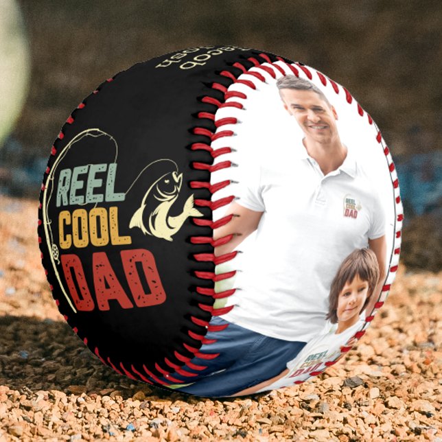 Fishing Photo Father's Day Baseball (Creator Uploaded)