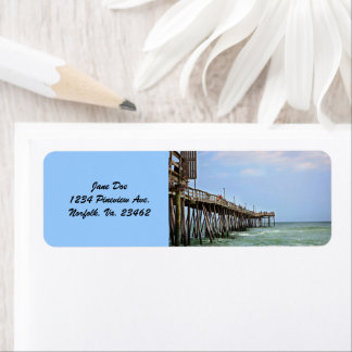 Fishing Pier by Shirley Taylor Label