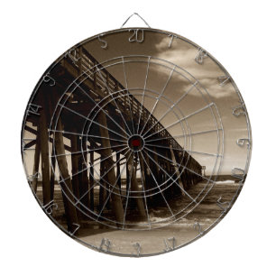 Fishing Pier Dartboard With Darts