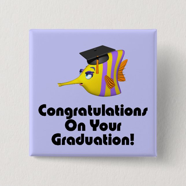 Fishing - pinback button (Front)