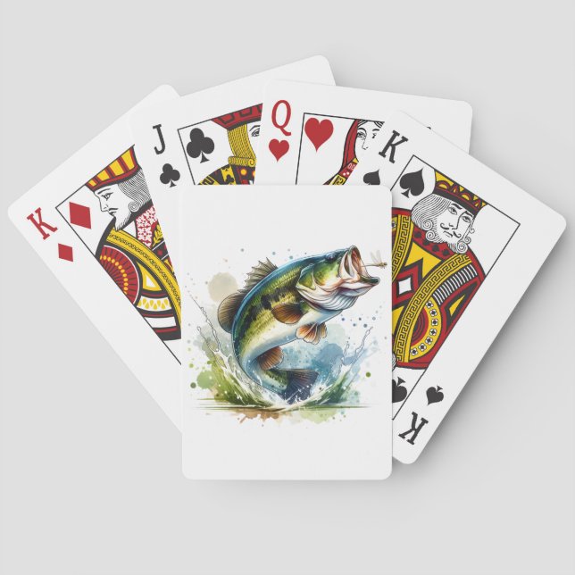 Fishing Playing Cards (Back)